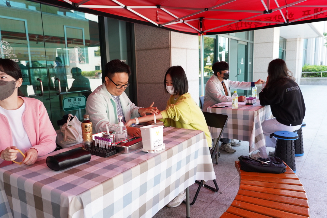 간호학부, 3년 연속 조혈모세포 기증 행사 펼쳐
